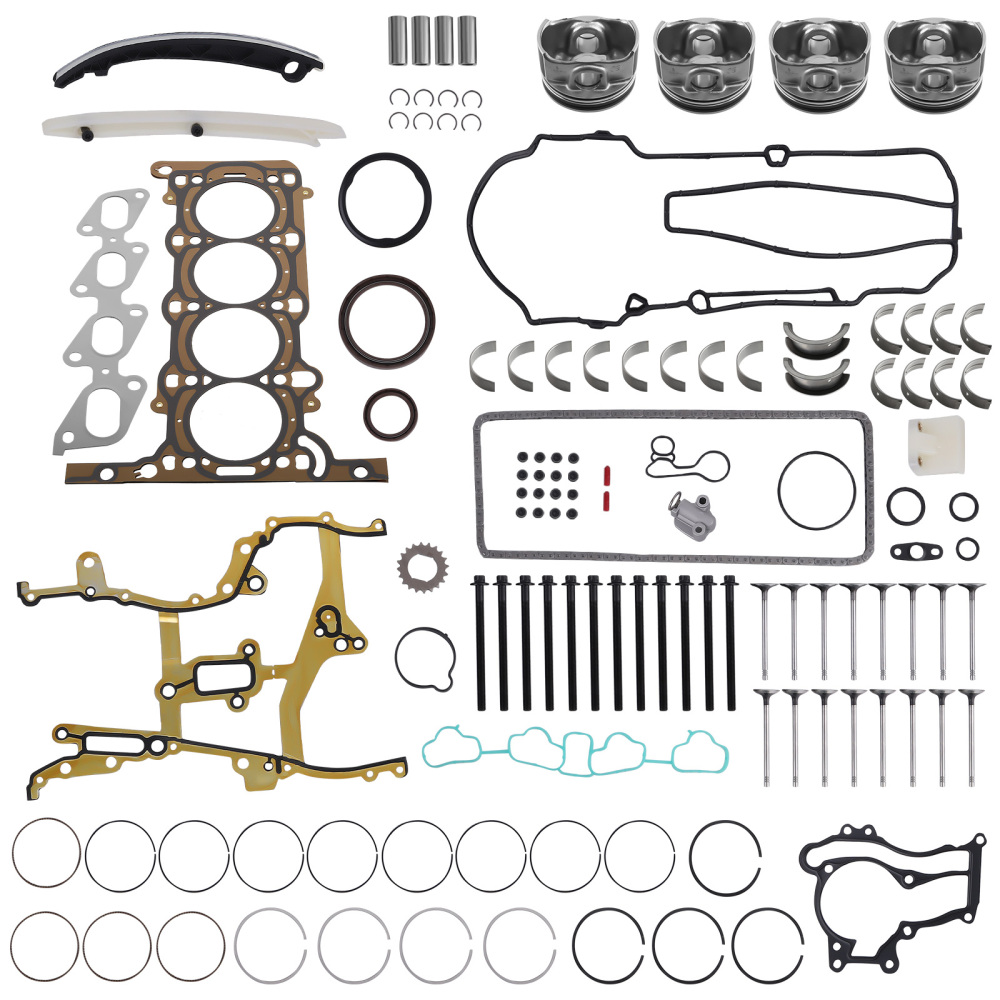 Engine Piston Head Gasket Bolts Kit compatible for Chevy Cruze Sonic compatible for Buick Trax 11-16 1.4L