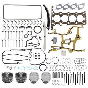 Engine Piston Head Gasket Bolts Kit compatible for Chevy Cruze Sonic compatible for Buick Trax 11-16 1.4L