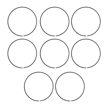 New 1.4L Set PistonsRings Kit compatible for CHEVY CRUZE SONIC TRAX compatible for ENCORE 2011-2021