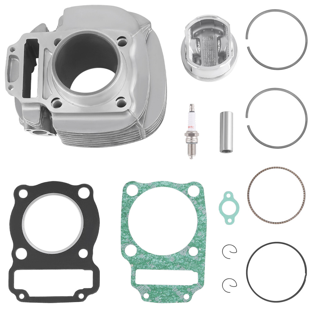 78.5mm Cylinder Jug Top End Piston Gaskets Kit compatible for Polaris Magnum 325 2000-2002