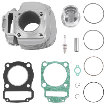 78.5mm Cylinder Jug Top End Piston Gaskets Kit compatible for Polaris Magnum 325 2000-2002
