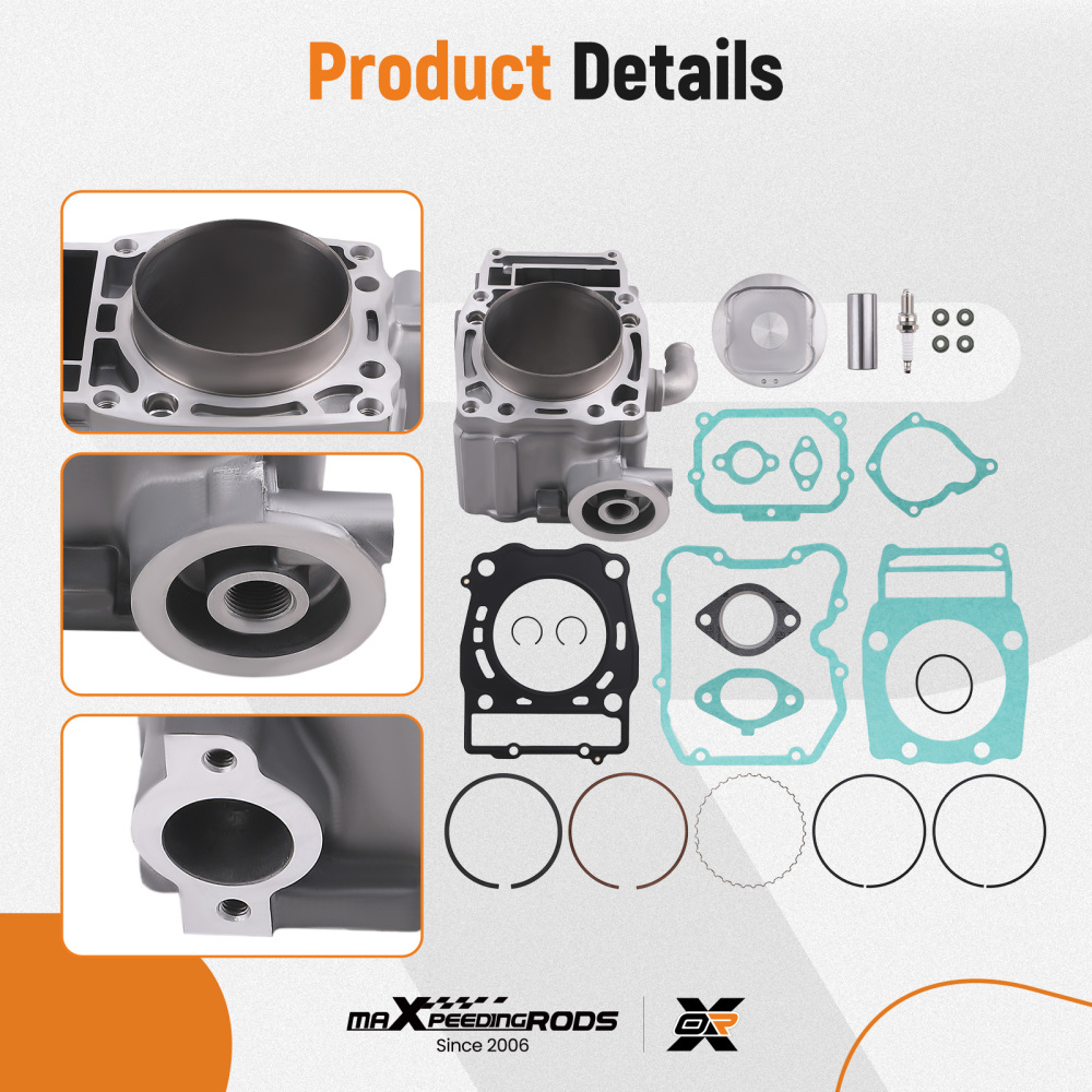 Cylinder Piston Top End Rebuild Set compatible for Polaris Sportsman Ranger 500 1999-2014