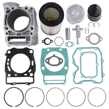 Cylinder Piston Gasket Top End Rebuild Kit Complete compatible for Polaris Sportsman 500 HO