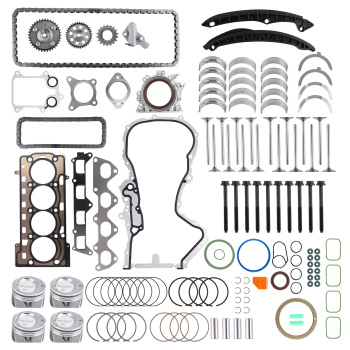 Engine Rebuild Overhaul Repair Kit compatible for Audi VW 1.4 TSI Jetta CAVD CNWA CTHD CTKA