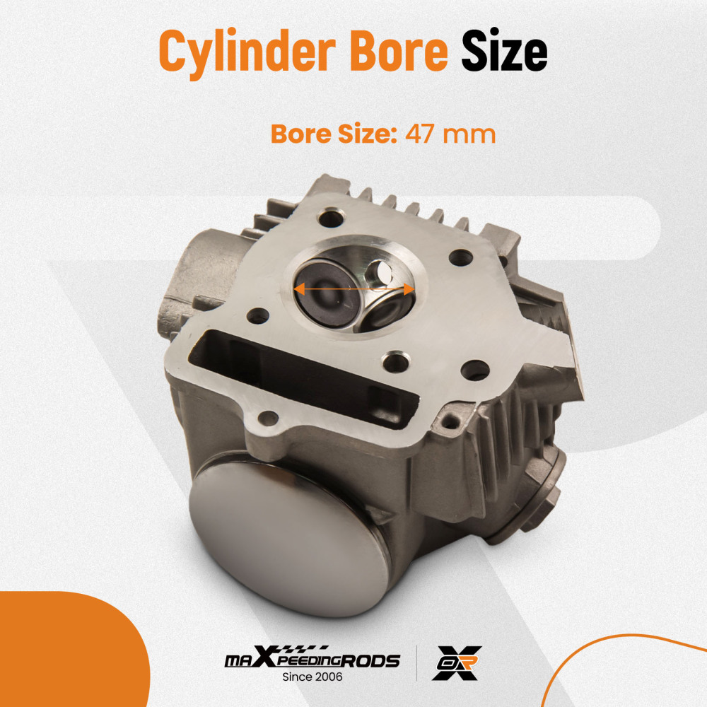 Cylinder Head Piston kit set compatible for HONDA CRF70 XR70 CT70 C70 ATC70 TRX70 S65 70CC