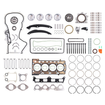 Engine Overhaul Rebuild Kit compatible for VW AUDI 1.4 TSI CAV CTH Ø19mm Pistons EA111