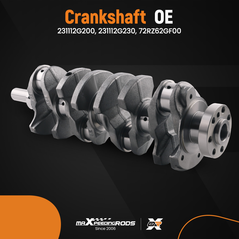 2.4L G4KJ Engine Rebuild Overhaul Kit - Crankshaft & ConRods compatible for HYUNDAI KIA