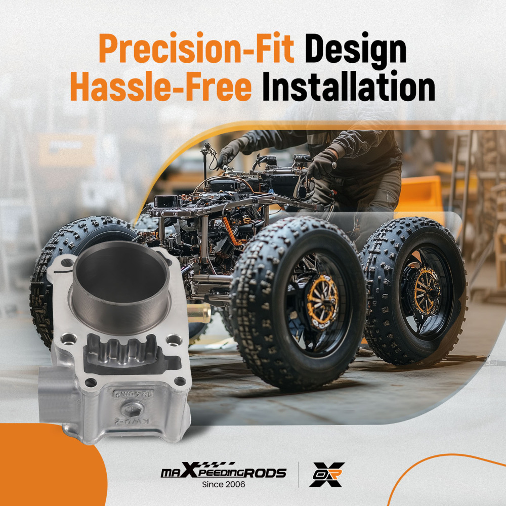 58MM Complete Cylinder Barrel Piston Kit compatible for Honda CBR 125 CBR125 R 2004-17