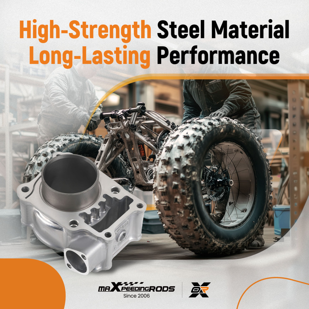 58MM Complete Cylinder Barrel Piston Kit compatible for Honda CBR 125 CBR125 R 2004-17