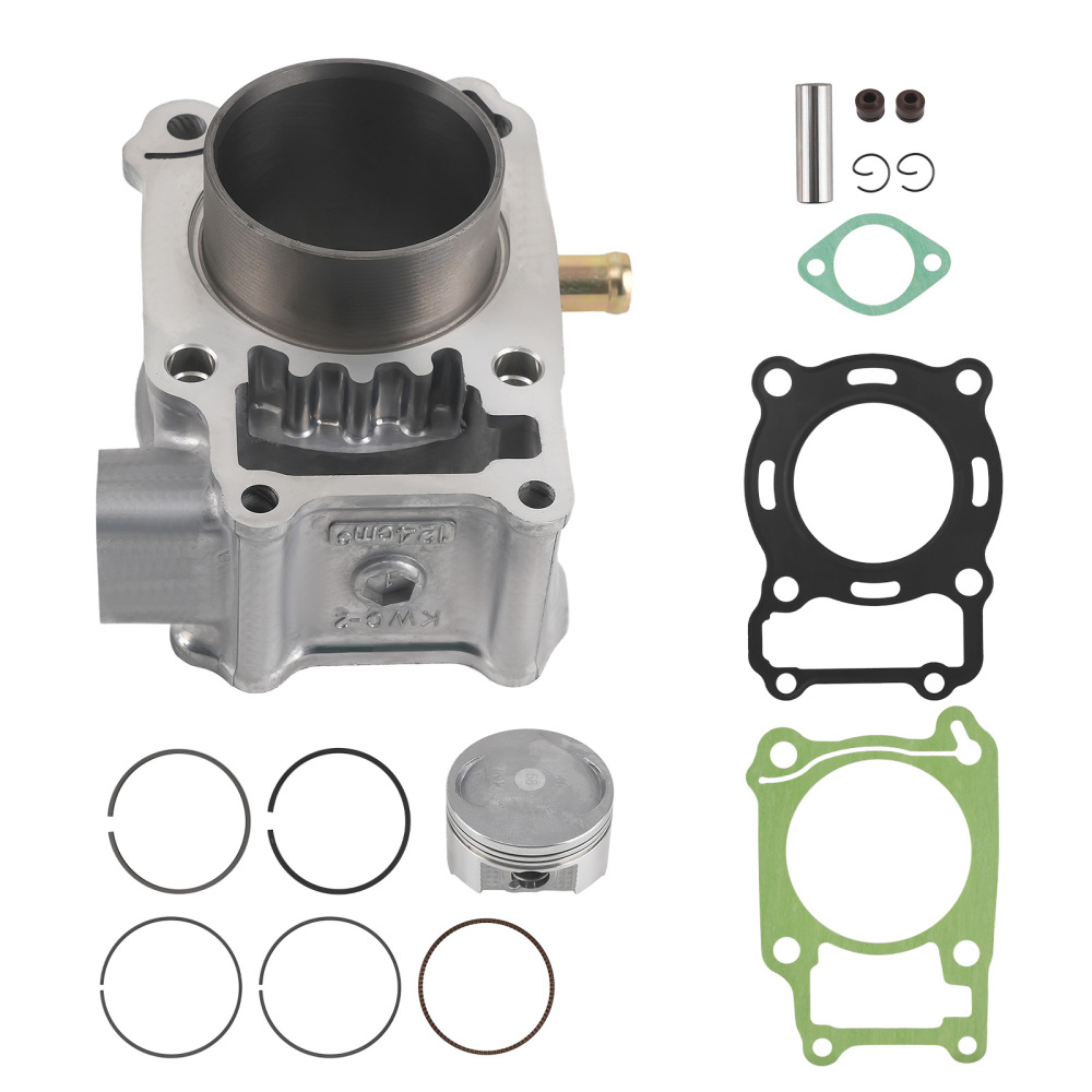 58MM Complete Cylinder Barrel Piston Kit compatible for Honda CBR 125 CBR125 R 2004-17