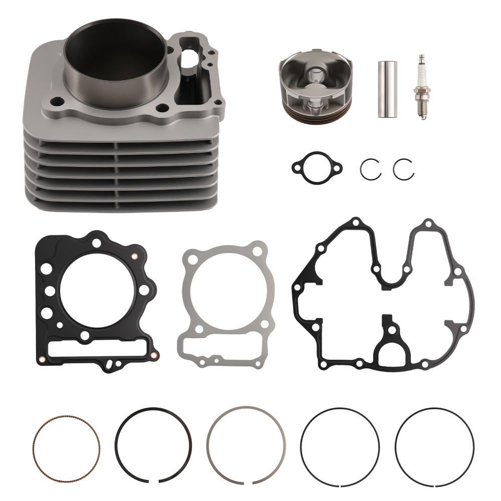 Cylinder Piston Gasket Top End Kit compatible for HONDA TRX400EX 400EX 2003 2004 1999-2008