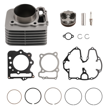 Cylinder Piston Gasket Top End Kit compatible for HONDA TRX400EX 400EX 2003 2004 1999-2008