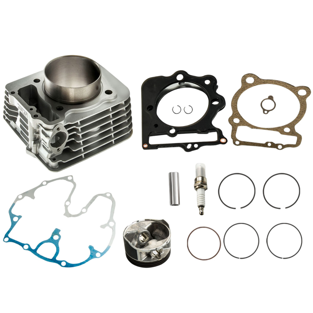 Compatible for Honda Sportrax TRX400EX 400EX Cylinder Piston Gasket Top End Kit 99-08 2001