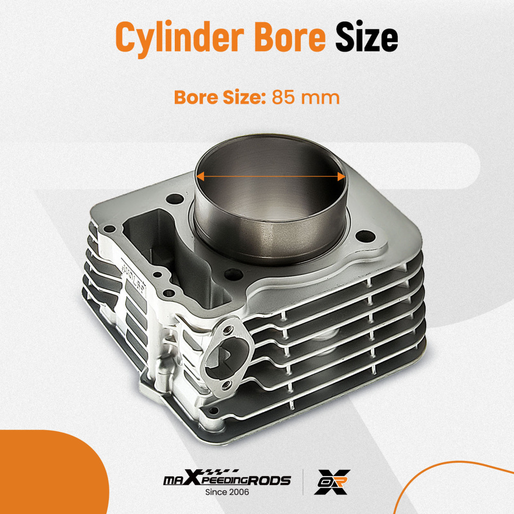 Compatible for Honda Sportrax TRX400EX 400EX Cylinder Piston Gasket Top End Kit 99-08 2001