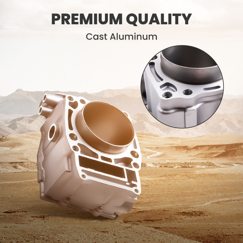 Compatible for Polaris Ranger 500 Cylinder Piston Gasket Top End Kit 1999 2000 2001-2013