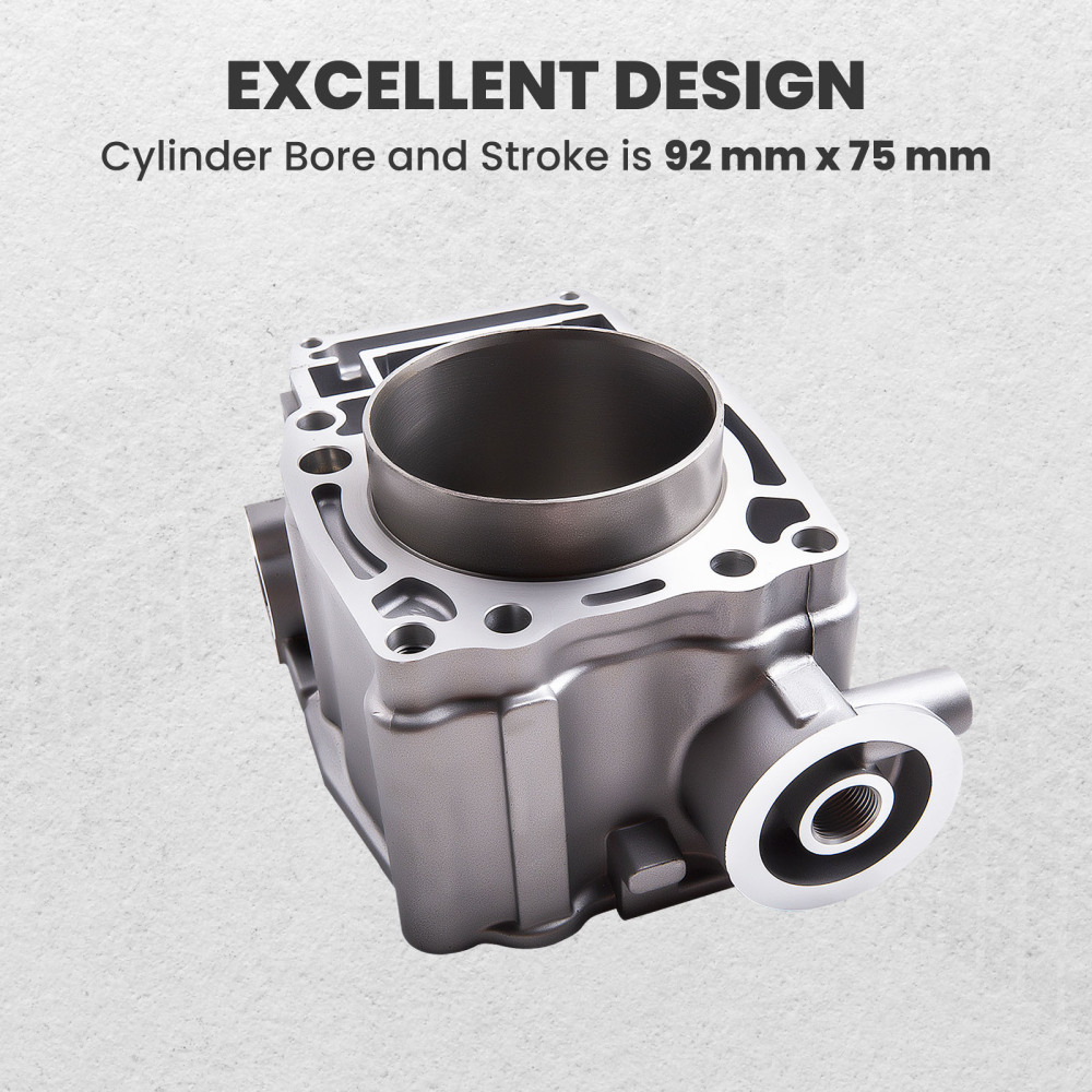 Compatible for Polaris Ranger 500 Cylinder Piston Gasket Top End Kit 1999 2000 2001-2013