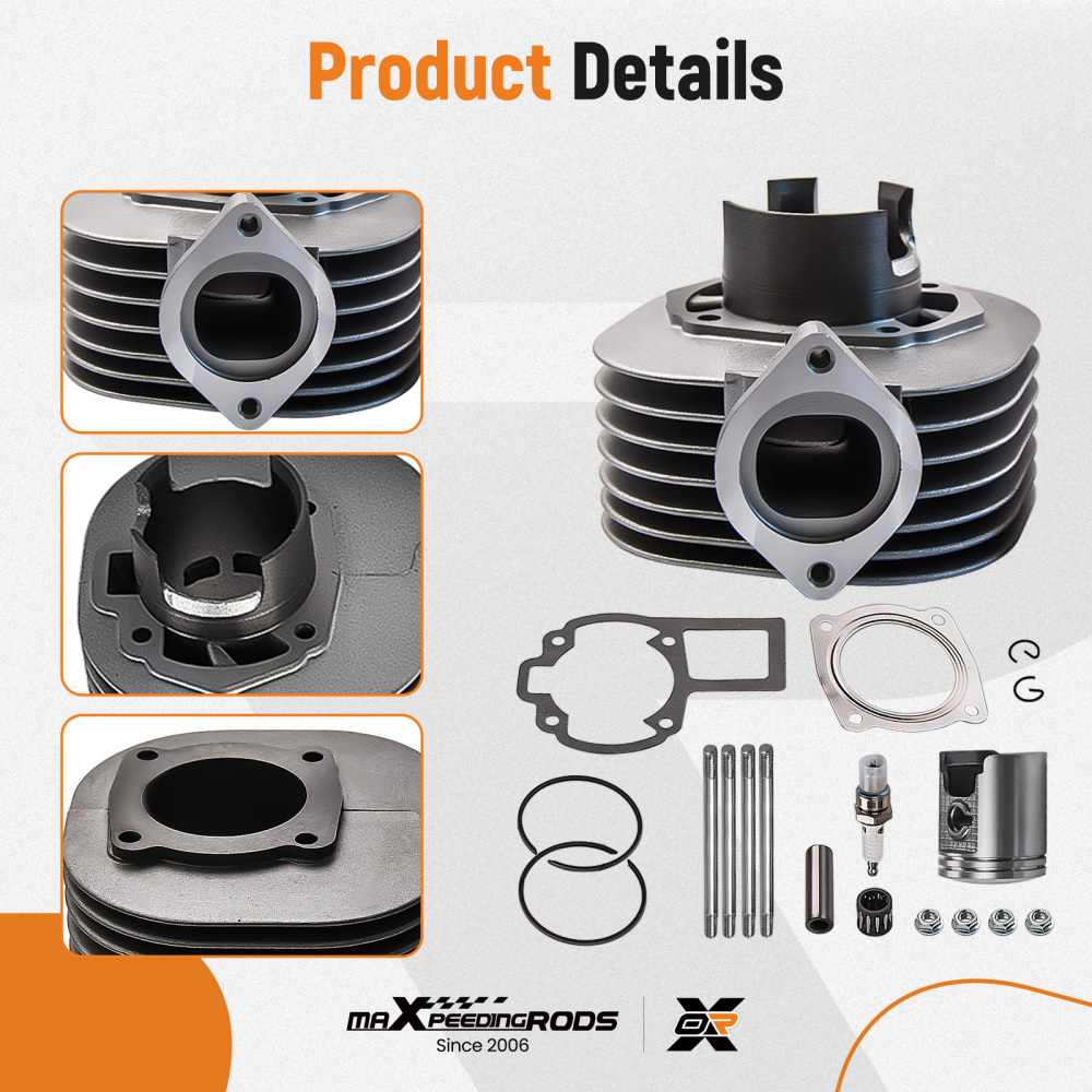 Compatible for SUZUKI LT 80 LT80 Cylinder Pistion Kit Rings Gaskets Pin Top End 87-06 1990