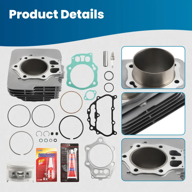 Cylinder Piston Gaskets Top End Rebuild Kit compatible for