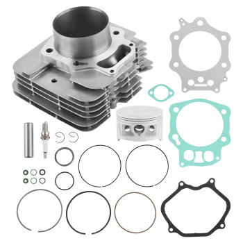 90mm Cylinder Piston Top End Rebuild Kit compatible for Honda Foreman 450 4x4 1998-2004