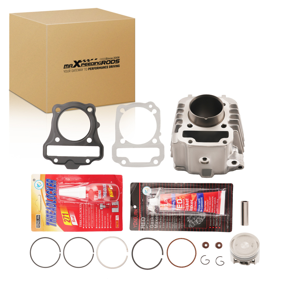 50MM CYLINDER BARREL PISTON W/ GASKET KIT compatible for HONDA CRF110 CRF110F 19-25