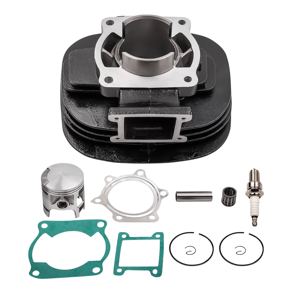 Cylinder Top End Piston Gasket Rebuild Kit compatible for Yamaha 88-06 YFS200 Blaster 200