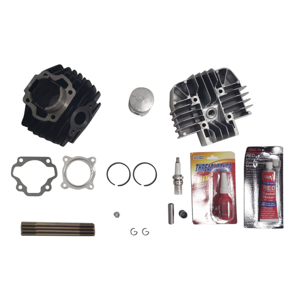 Cylinder Piston Head Gasket Top End Rebuild Kit compatible for Yamaha PW80 1983-2006 New