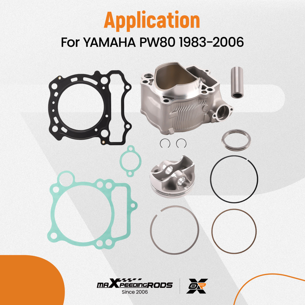 Cylinder Piston Rings Rebuild Kit compatible for Yamaha YZ250F WR250F 01-13 5XC-11311-20-00