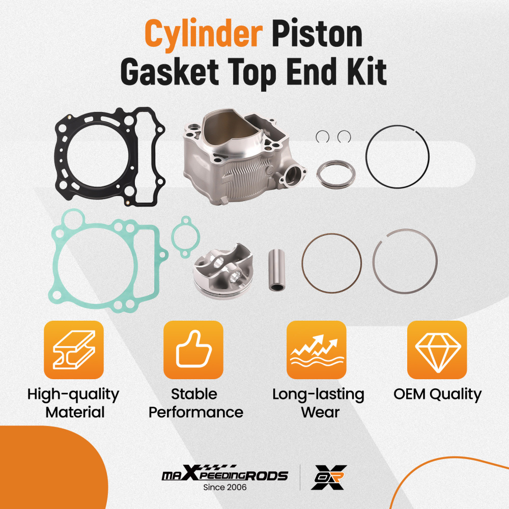 Cylinder Piston Rings Rebuild Kit compatible for Yamaha YZ250F WR250F 01-13 5XC-11311-20-00