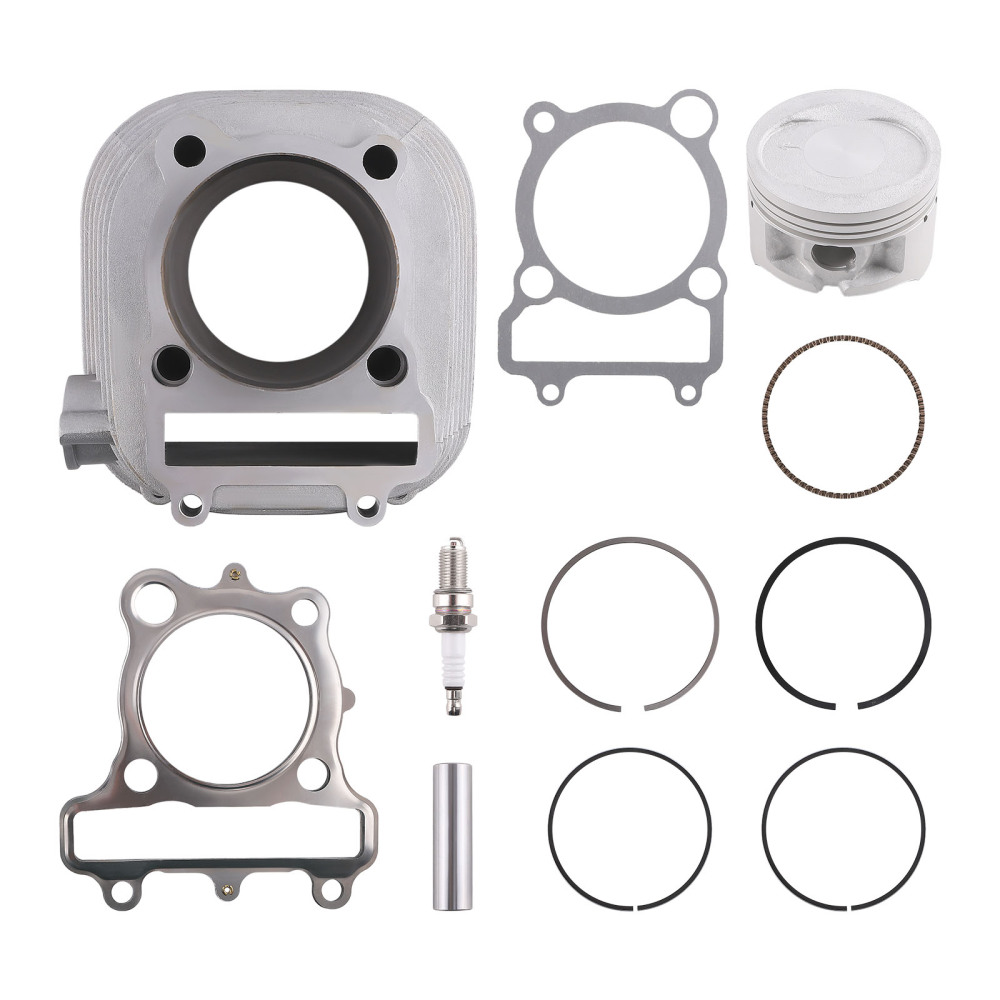 Kit cylinder piston gasket compatible pour yamaha bear tracker 250 de 1999 a 2004 neuf