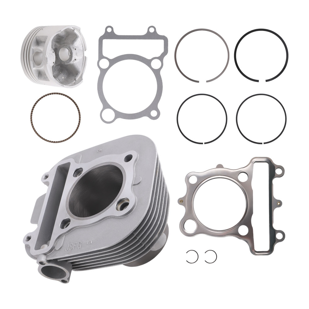 Kit cylinder piston gasket compatible pour yamaha bear tracker 250 de 1999 a 2004 neuf