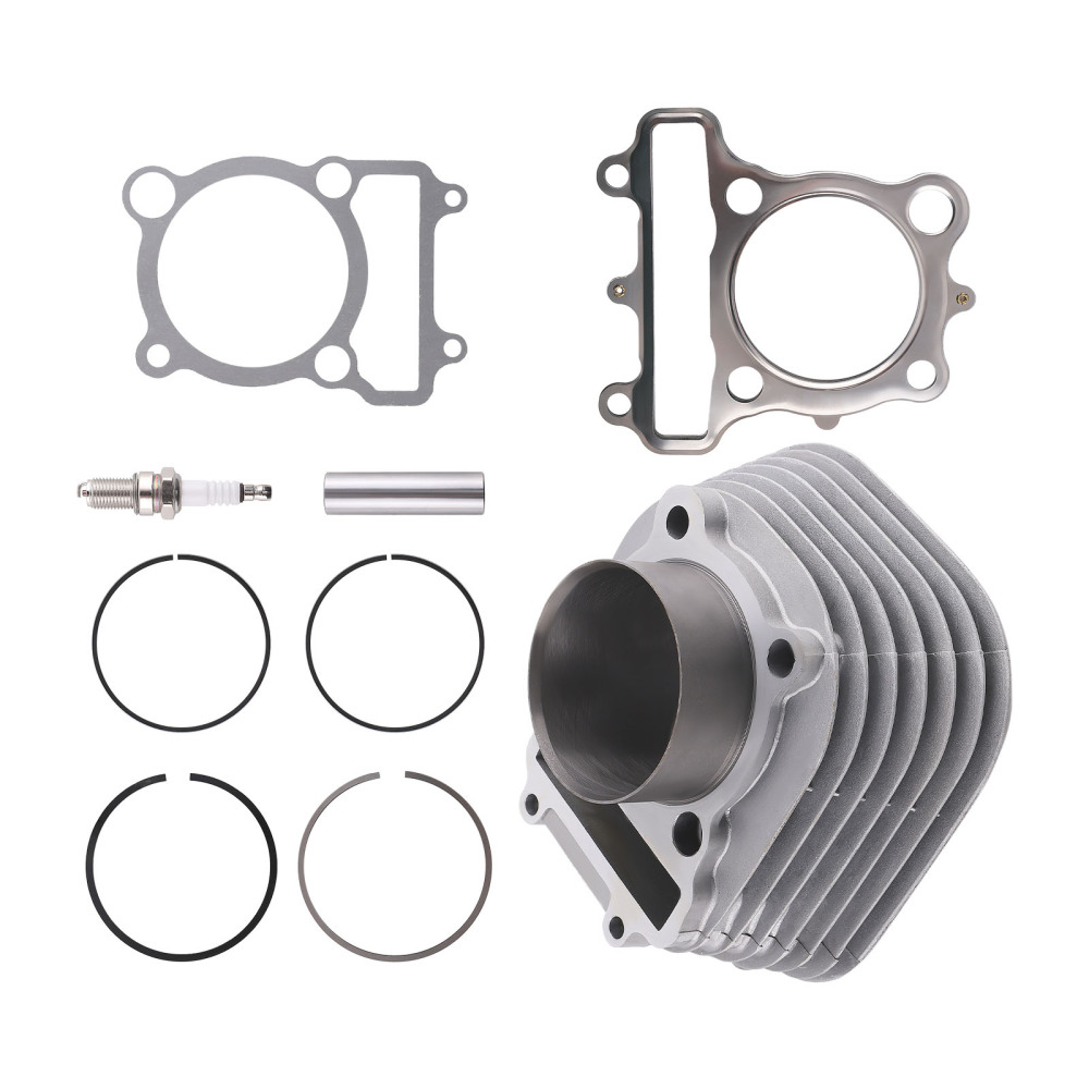 Kit cylinder piston gasket compatible pour yamaha bear tracker 250 de 1999 a 2004 neuf