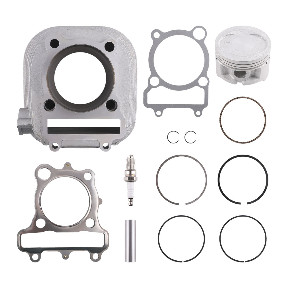 Kit cylinder piston gasket compatible pour yamaha bear tracker 250 de 1999 a 2004 neuf