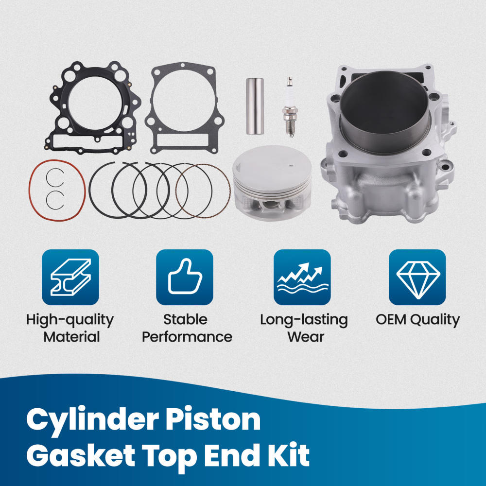 Big Bore Cylinder Piston Gasket Kit compatible for Yamaha Raptor 660R 102.00mm x 84.00mm