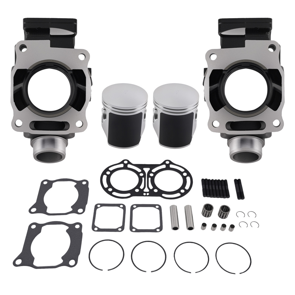 Compatible for Yamaha Banshee 350 1987-2006 2GU-11311-00-00 Cylinder Piston Gasket Kit 