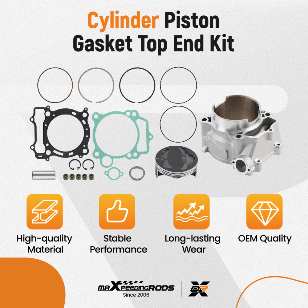CYLINDER PISTON REBUILD KIT compatible for YAMAHA WR 450F YZ 450F 03-2005 YFZ450 2004-13