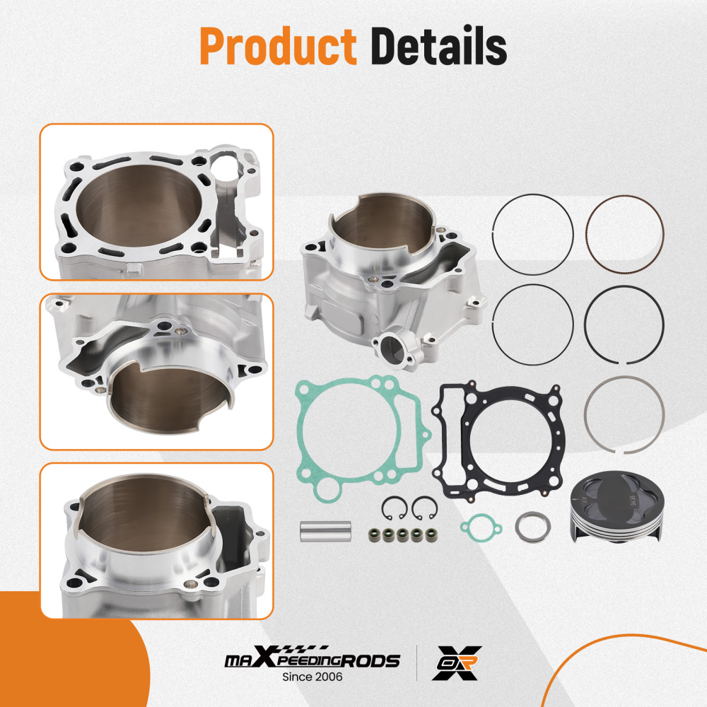 CYLINDER PISTON REBUILD KIT compatible for YAMAHA WR 450F YZ 450F 03-2005 YFZ450 2004-13