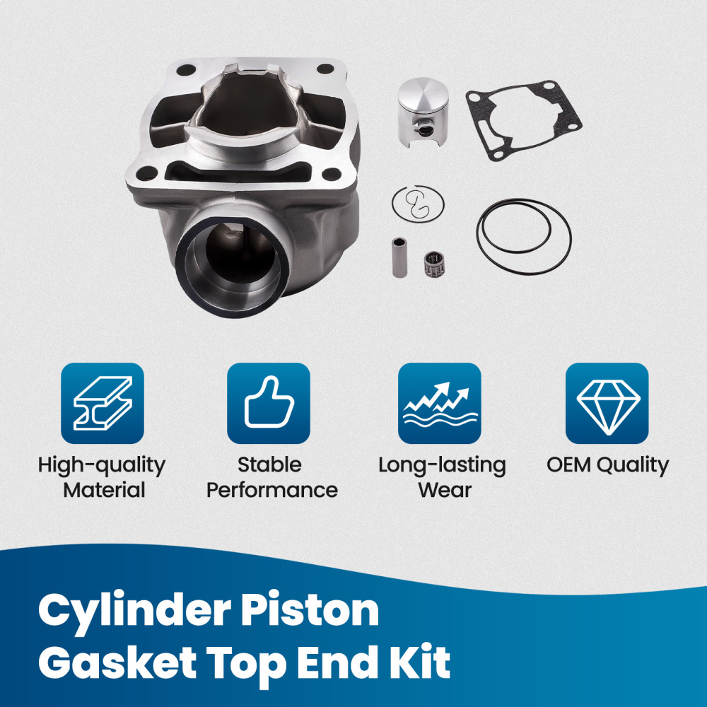 Cylinder Piston Gasket Top End Kit compatible for Yamaha YZ85 02-2018 YZ80 1993 1994 - 2001