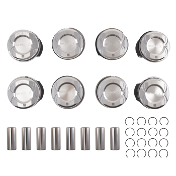 PistonsRings Set compatible for Mercedes CL550 CLS550 E550 4.7L V8 2011-2018 2780301117