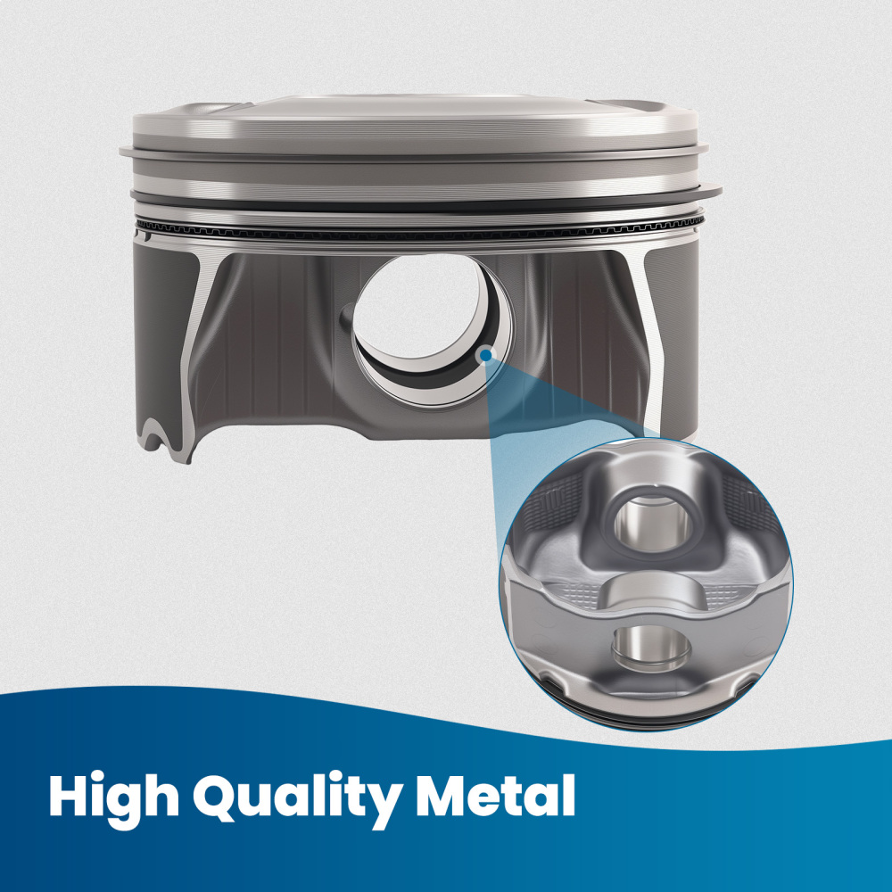 PistonsRings Set compatible for Mercedes CL550 CLS550 E550 4.7L V8 2011-2018 2780301117