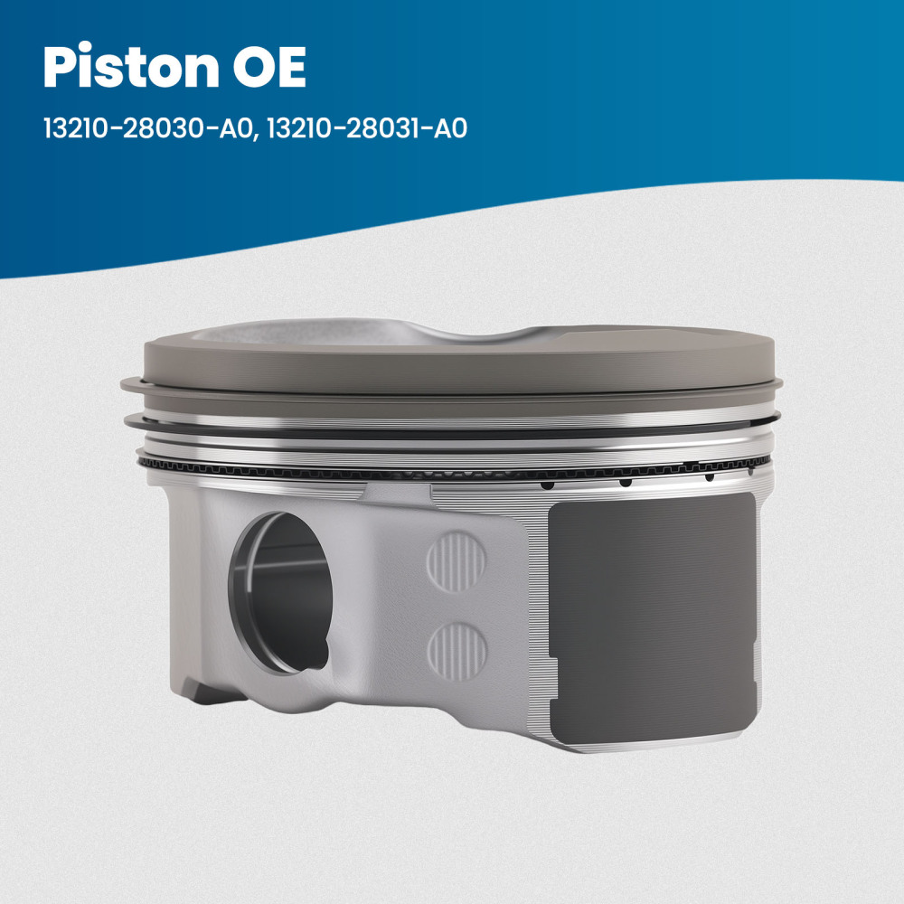 Pistons w/ Rings fit for 07-13 compatible for Toyota Camry RAV4 Scion tC compatible for Lexus 2.4 2AZFE