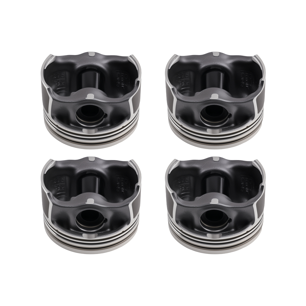 4x Pistons Kit Ø23mm compatible for Audi VW Jetta A4 A6 Q5 GTI 09-15 2.0 TFSI TSI 06H107065