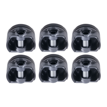 6pcs PistonsRings Set 11257512526 compatible for BMW E46 E39 E60 E83 E85 M54 B25