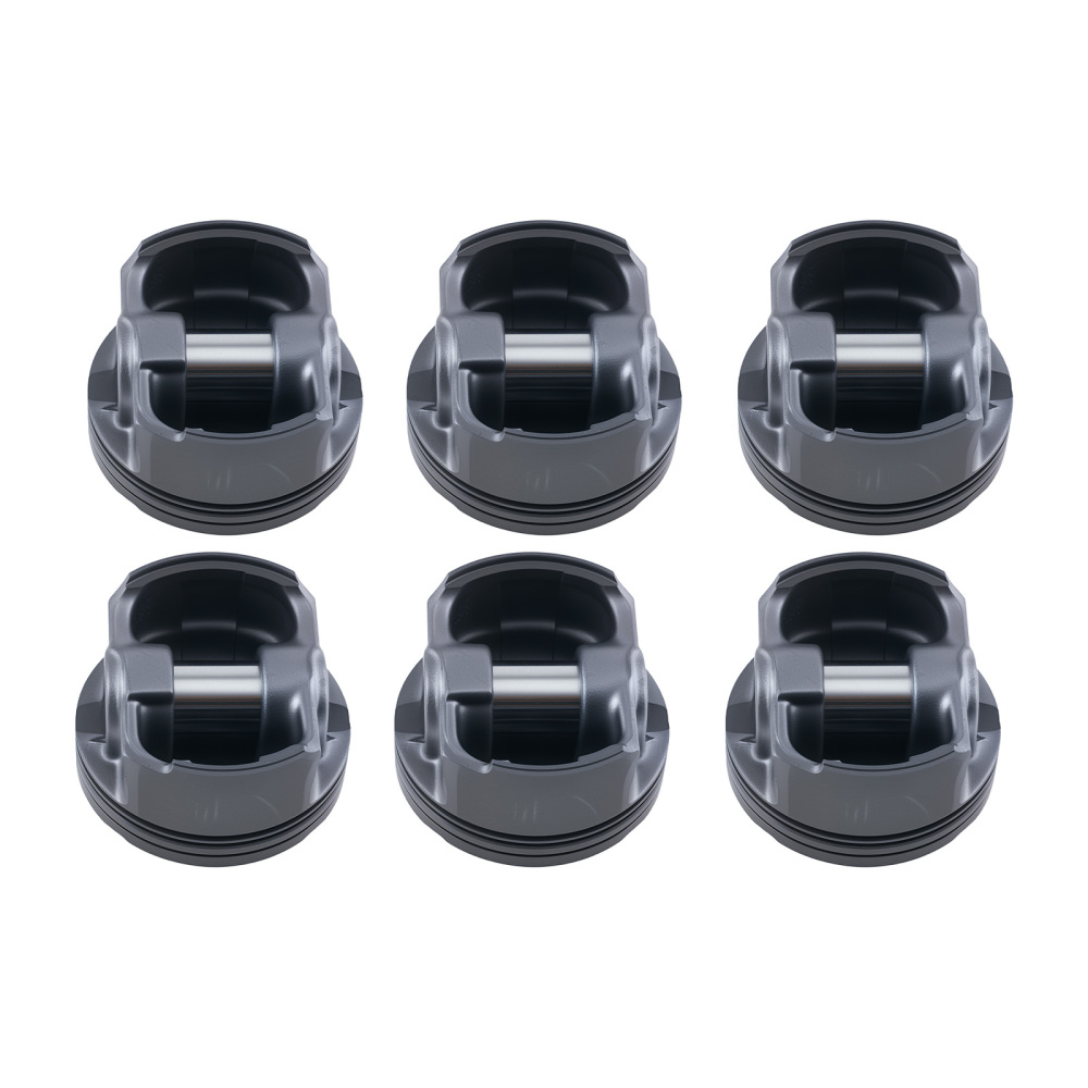 6pcs PistonsRings Set 11257512526 compatible for BMW E46 E39 E60 E83 E85 M54 B25