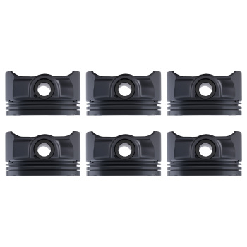 6pcs PistonsRings Set 11257512526 compatible for BMW E46 E39 E60 E83 E85 M54 B25
