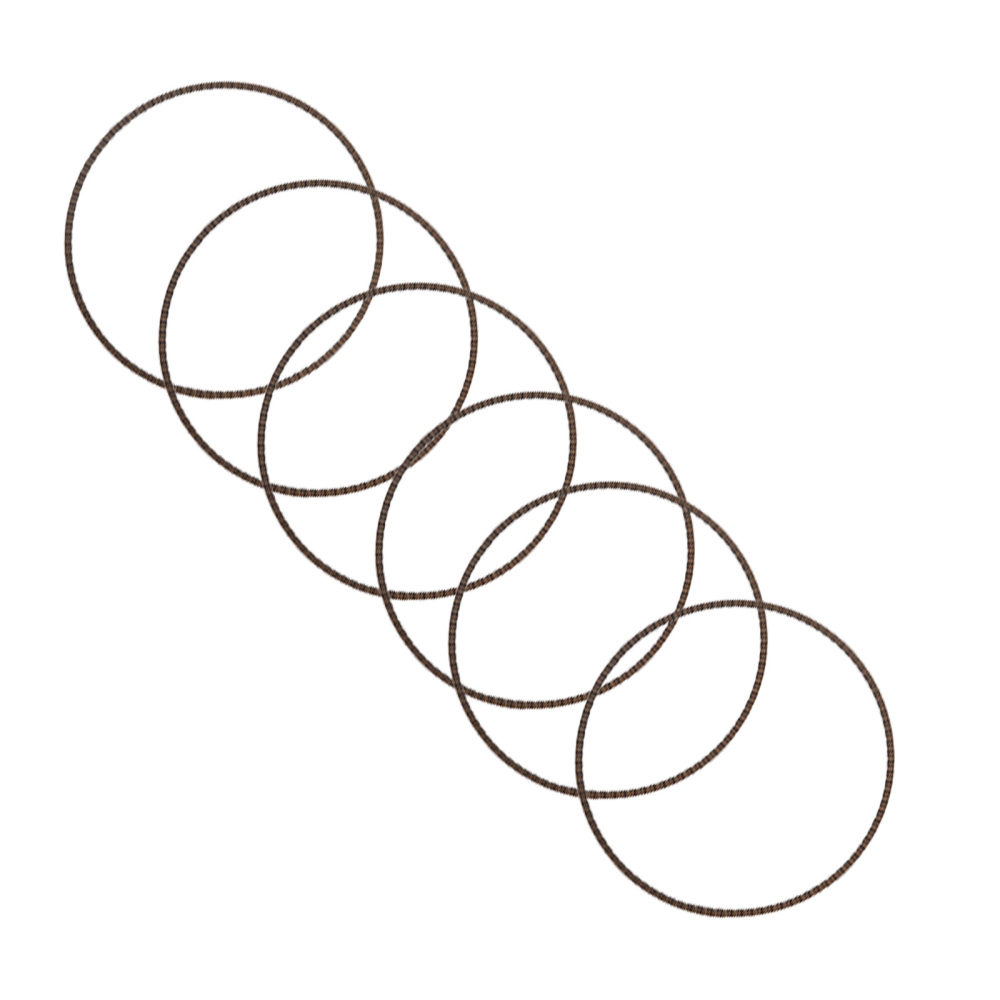 6pcs PistonsRings Set 11257512526 compatible for BMW E46 E39 E60 E83 E85 M54 B25