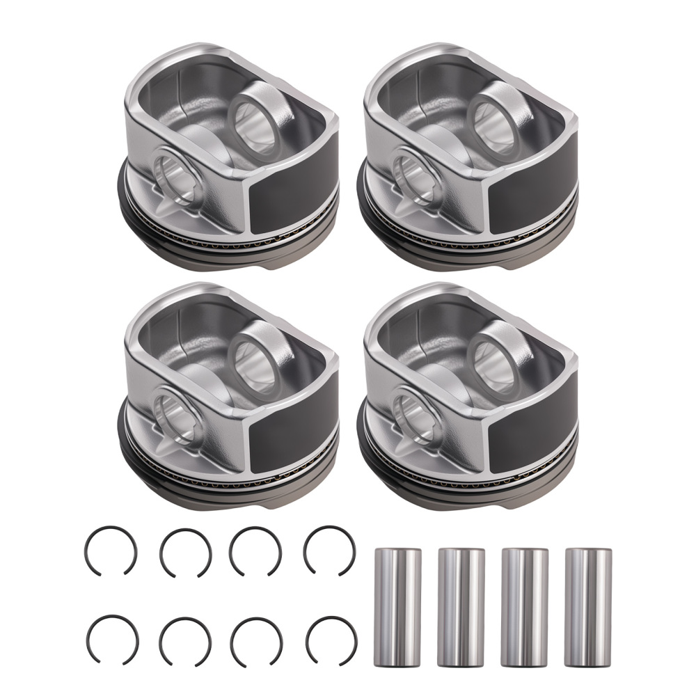 Oversize 0.50mm Complete Engine Piston compatible for Toyota Celica Matrix 1.8L DOHC 00-08