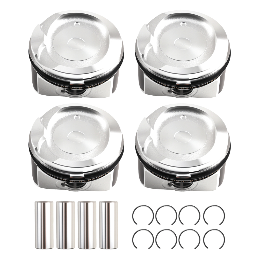 Pistons w/ Rings fit for 98-08 compatible for Toyota Pontiac 1.8L DOHC 1ZZFE 13101-0D040