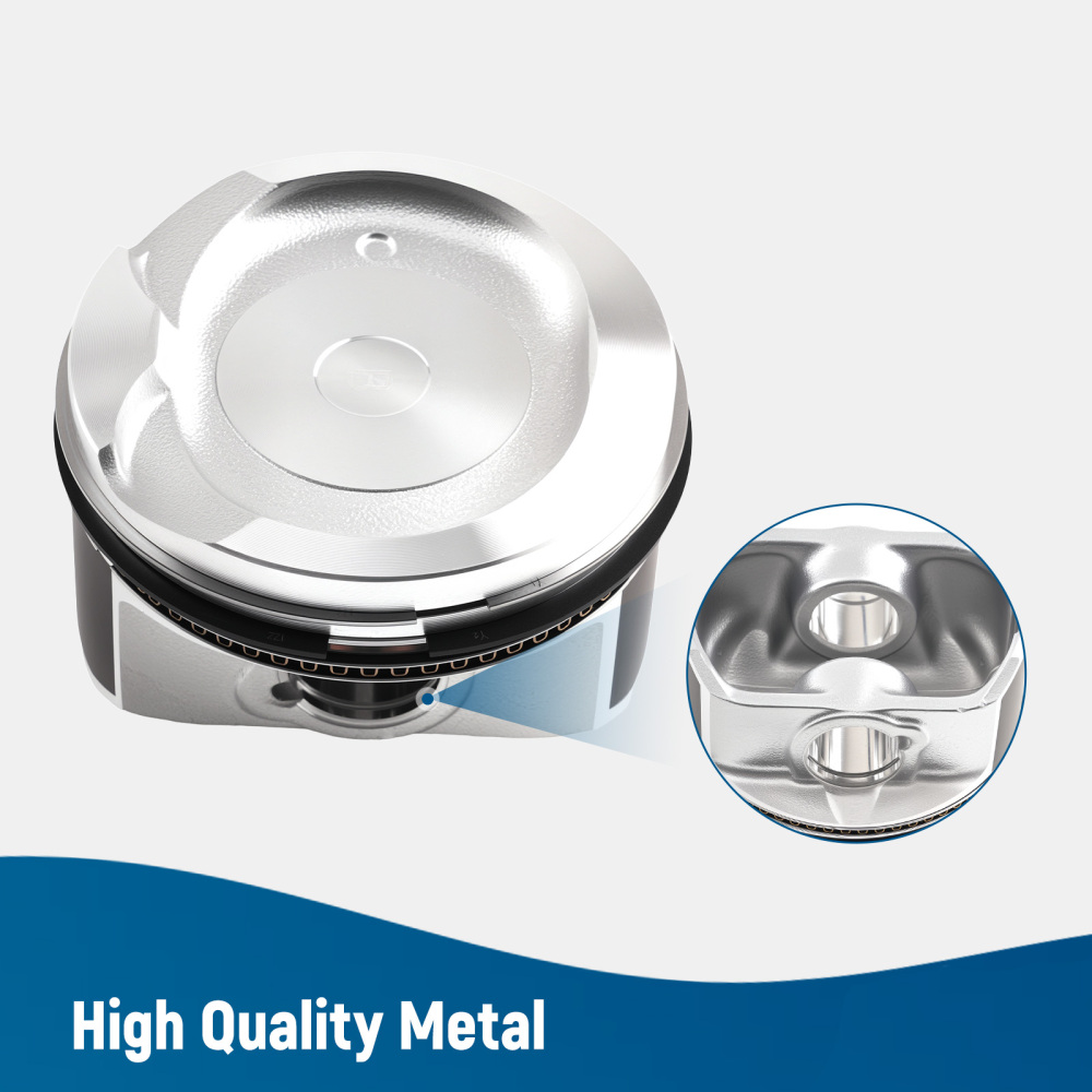 Pistons w/ Rings fit for 98-08 compatible for Toyota Pontiac 1.8L DOHC 1ZZFE 13101-0D040