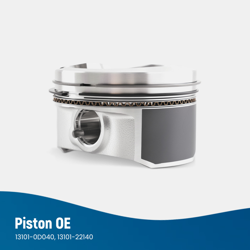 Pistons w/ Rings fit for 98-08 compatible for Toyota Pontiac 1.8L DOHC 1ZZFE 13101-0D040