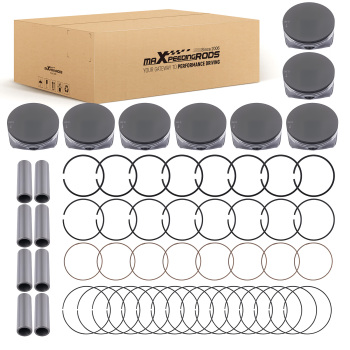 Pistons w/ Rings For 2009-16 compatible for Chrysler Aspen compatible for Dodge 1500 2500 compatible for Jeep Ram 5.7L HEMI